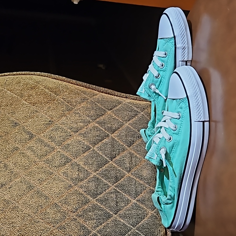 Converse Chuck Taylor All Star Shoreline Slip On Sneakers Shoes Green